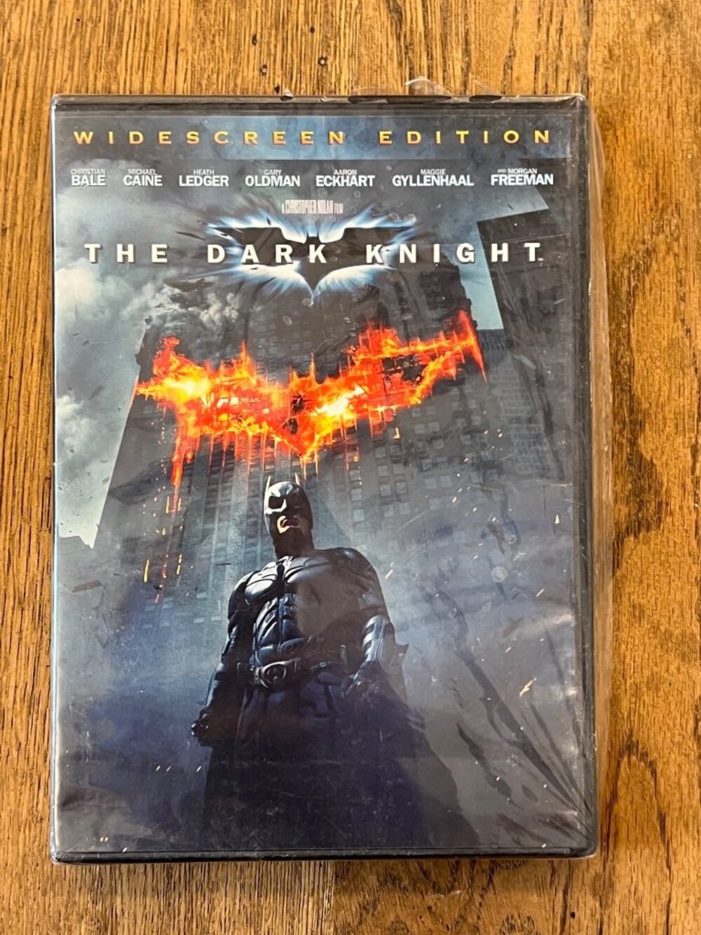 The Dark Knight 2008 Movie DVD Batman Christian Bale Heath Ledger New Sealed